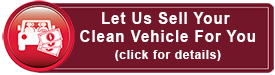 Sell Your Vehicle on Consignment